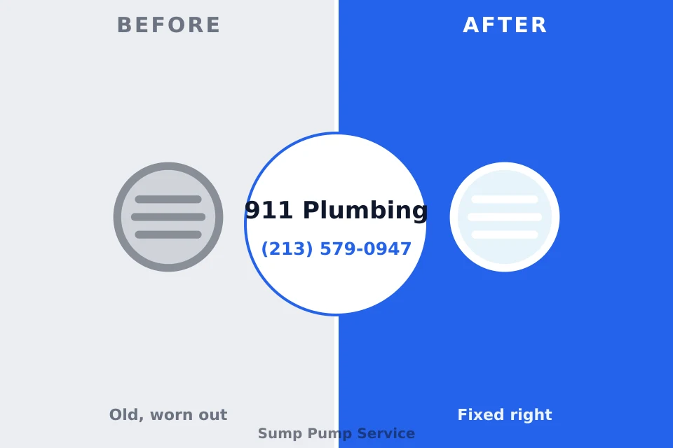 Before and after: plumbing repair South Chicago Heights, IL